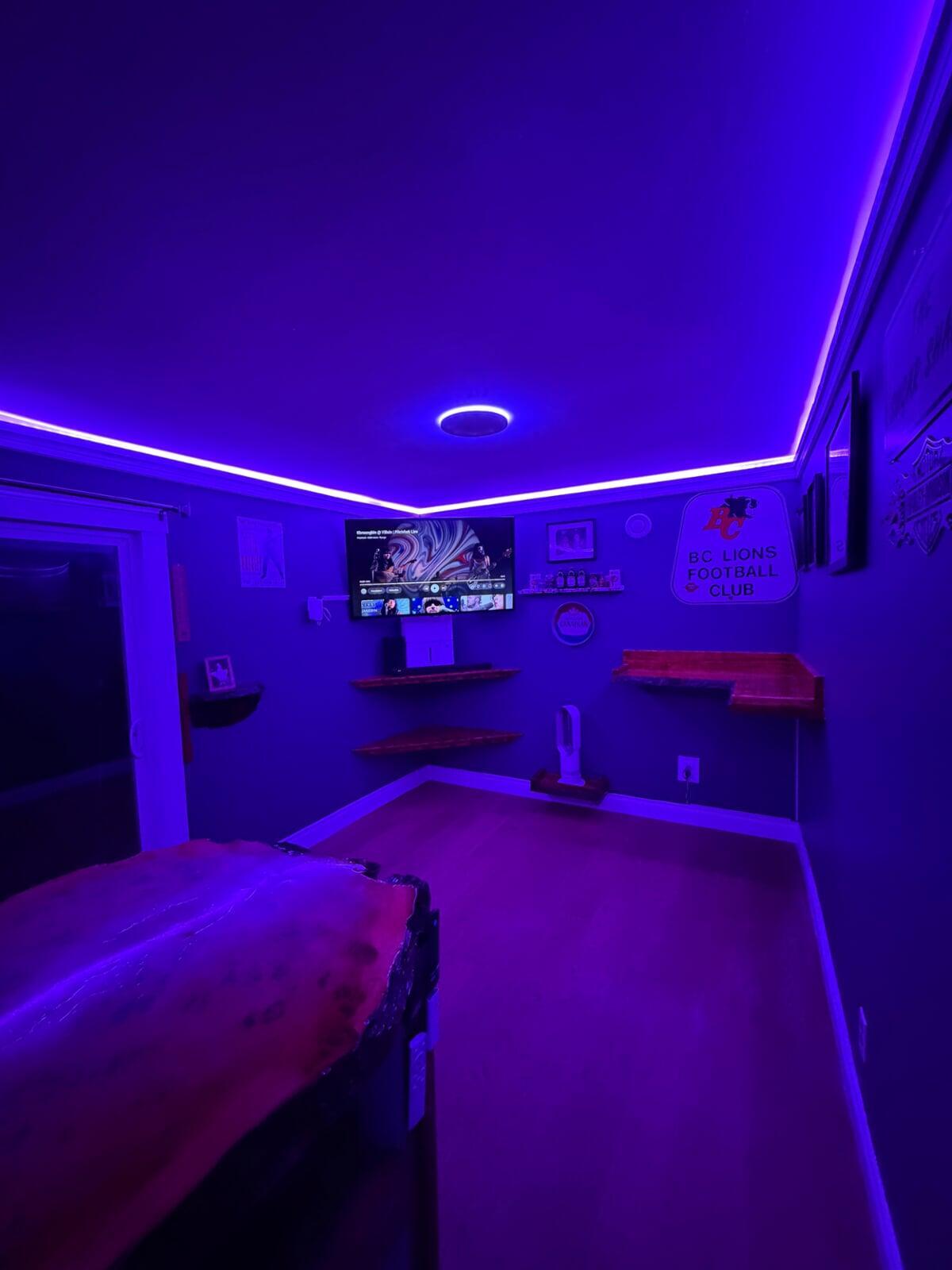 How to make a high tech backyard mancave