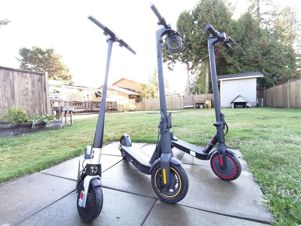 Electric Kick Scooter Showdown: Segway Ninebot Max vs Unagi Model One vs Gyrocopter Flash 3.0